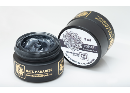 Pop-Art One Stroke Paste - DARK GRAY 5ml